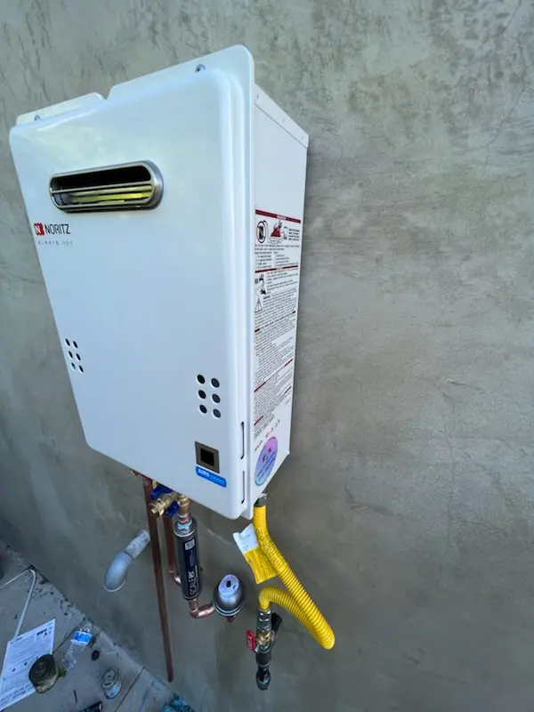 Tankless water heater installation for Kohlman Lake homes