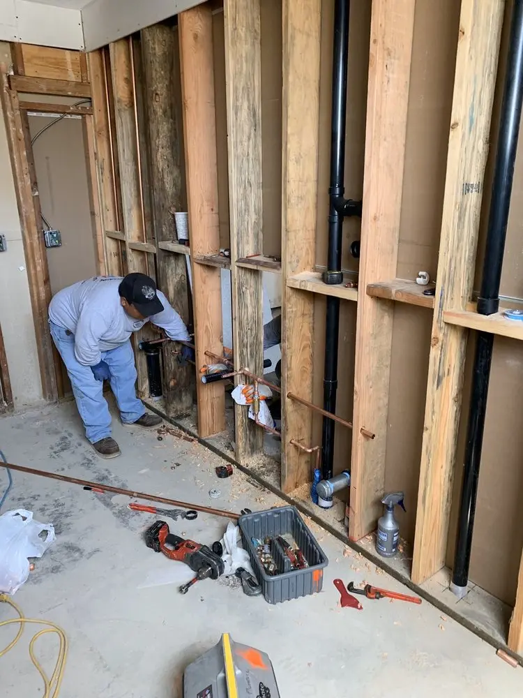 Commercial rough-in plumbing for Trenchless Sewer Repair in Kohlman Lake